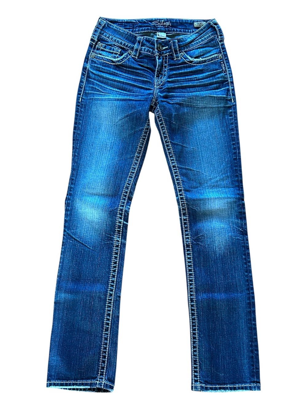 Silver Suki Straight Jeans